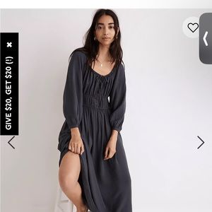 Twill Sophia Midi Dress xxs new with tags